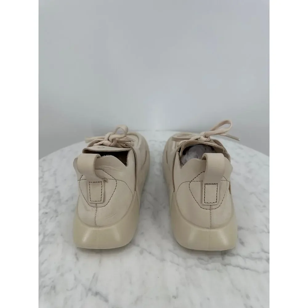 Ecco 2nd Cosmo Casual Shoe Sneaker Limestone Men’s 8 - 8.5 NEW - Picture 3 of 9